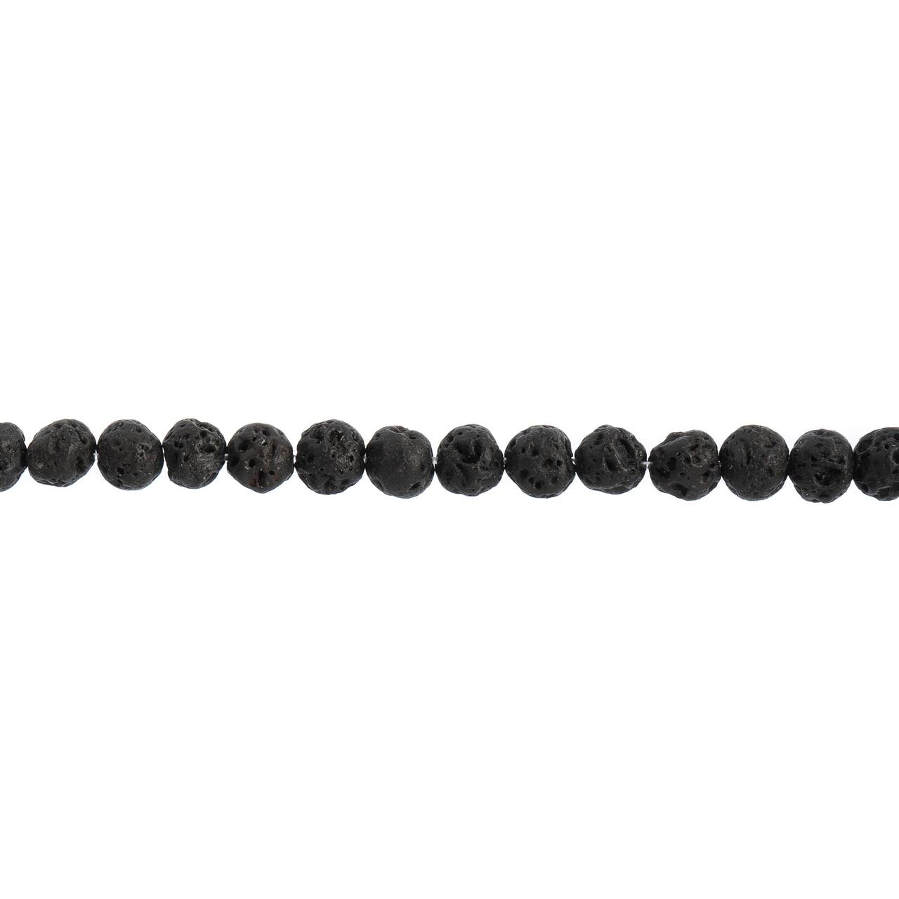 John Bead Earth's Jewels Natural Stone Round Beads, 6mm